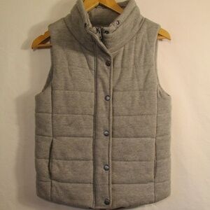 BE COOL Gray Quilted Vest